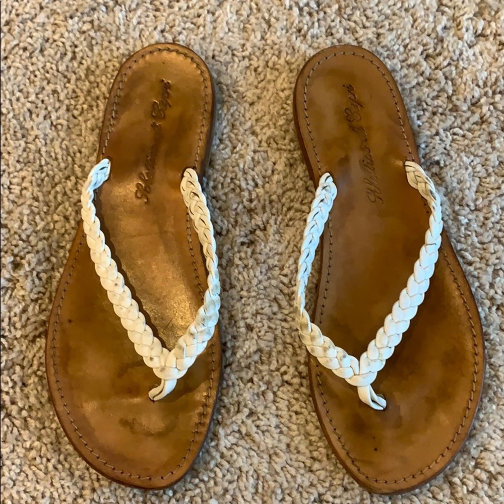 Hard bottom flip flop